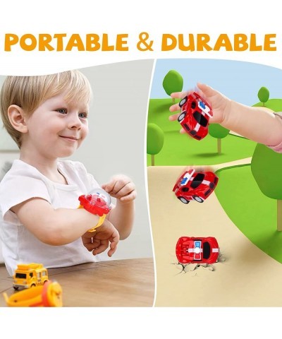 Watch Remote Control Car Toys Upgraded 2.4 GHz Cartoon RC Watch Mini Racing Car USB Charging Mini Red Car Toy $28.86 Remote &...