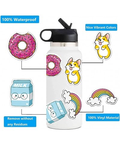 Stickers for Water Bottles 50 PCS Vinyl VSCO Waterproof Stickers Cute Aesthetic Stickers Laptop Water Bottles Skateboard Phon...