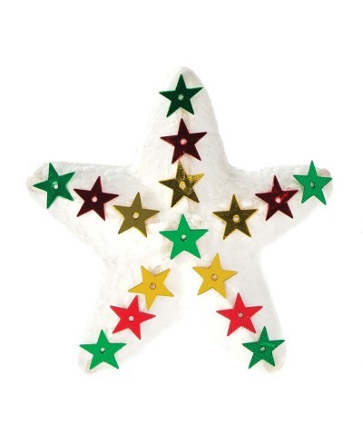 Star Sequins for Children to Make Decorate and Personalise for Christmas - Creative Xmas Toys for Kids (Per Jar) 90g Assorted...