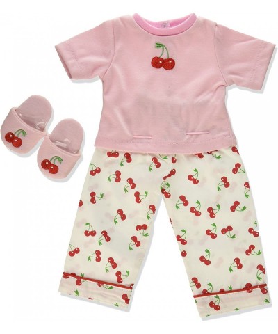 Cherry Dreams 18" Dolls Pj and Slippers Fits American Girl $33.54 Dolls