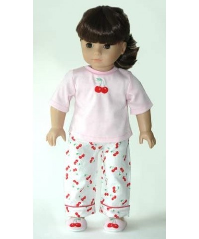 Cherry Dreams 18" Dolls Pj and Slippers Fits American Girl $33.54 Dolls