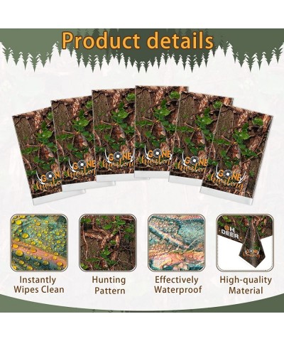 Hunting Birthday Decorations Camo Tablecloth Party Supplies Table Covers for Baby Shower (6 Piece) $33.94 Kids' Party Tableco...