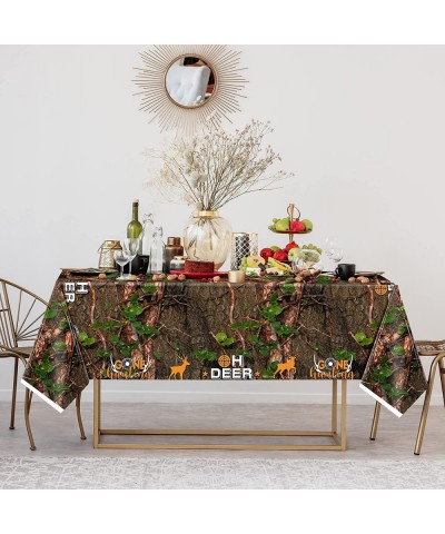 Hunting Birthday Decorations Camo Tablecloth Party Supplies Table Covers for Baby Shower (6 Piece) $33.94 Kids' Party Tableco...