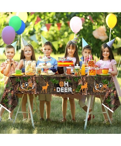 Hunting Birthday Decorations Camo Tablecloth Party Supplies Table Covers for Baby Shower (6 Piece) $33.94 Kids' Party Tableco...