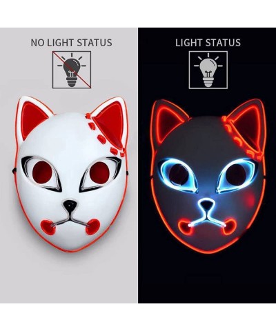 Dress Up Mask Halloween Mask Fox Mask LED Mask Men's Women's Mask $29.76 Kids' Dress-Up Accessories