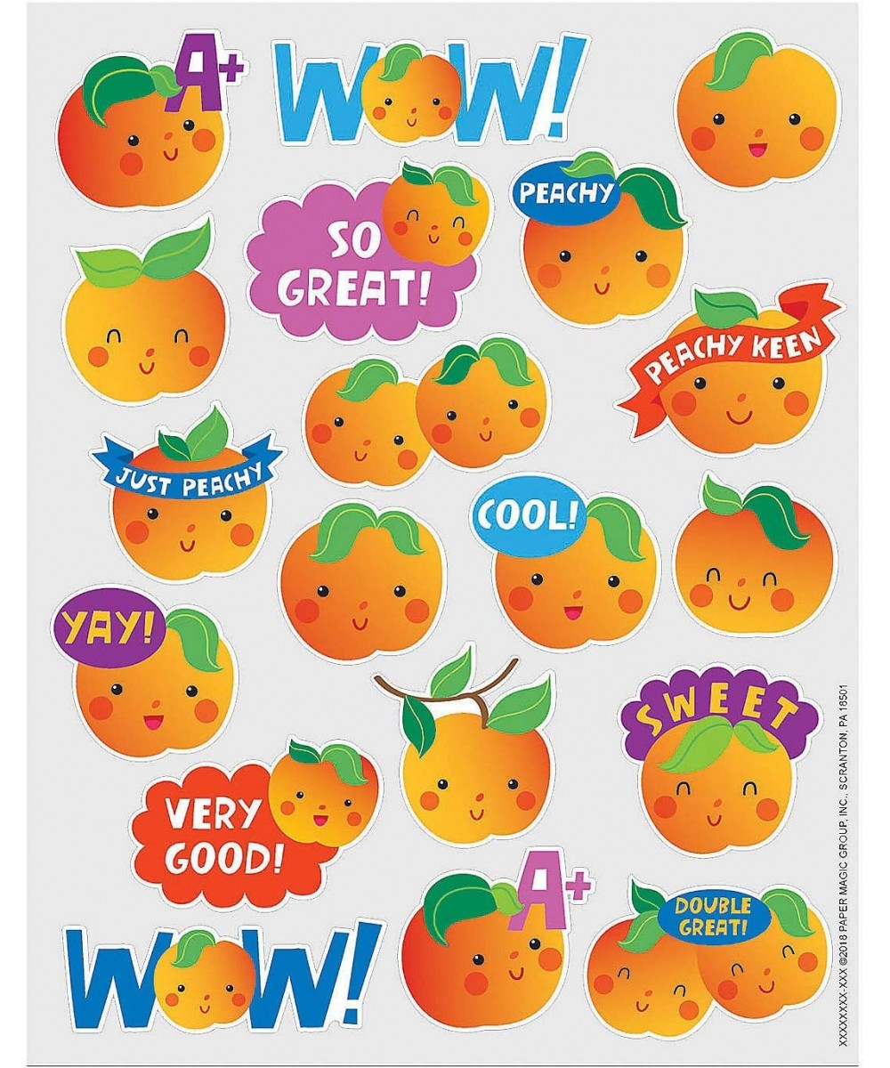 Peach Scented Stickers - 80 Pieces - Educational and Learning Activities for Kids $25.03 Kids' Stickers