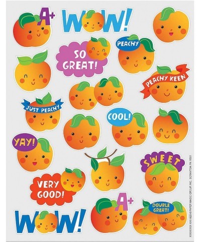 Peach Scented Stickers - 80 Pieces - Educational and Learning Activities for Kids $25.03 Kids' Stickers