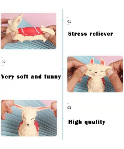 Llama Toy Funny Cute Decompress and Squeeze Stress Relief Toy for Children and Adults Sensory Toy for Anxiety Fun Gift for An...