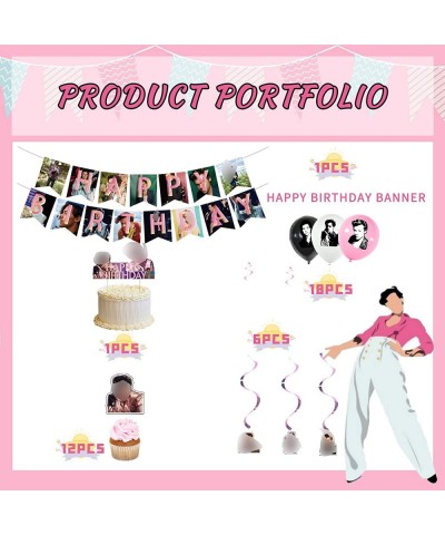 Singer Birthday Party Decorations Music Themed Party Decorations Party Supplies With Birthday Banner cake Toppers birthday Ba...