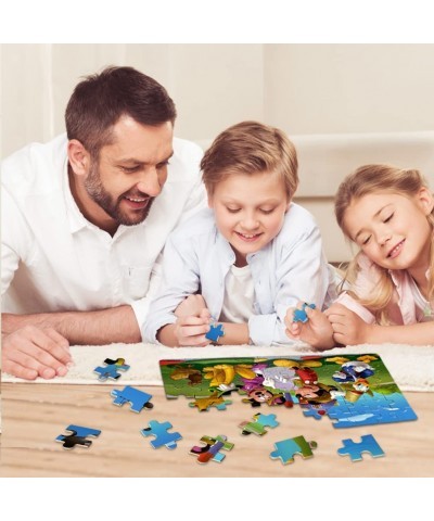 Disney Mickey Mouse Puzzles in a Metal Box 60 Piece for Kids Ages 4-8 Jigsaws Puzzles Girls Boys Great Gifts for Children (Mi...