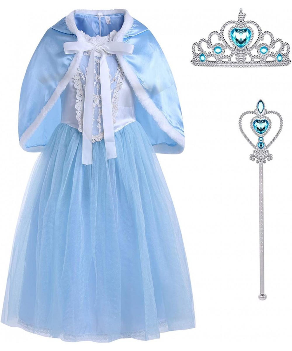 Cinderella Princess Fancy Costume for Girls Party Birthday Dress up Blue $42.14 Kids' Costumes