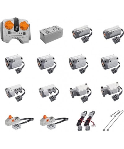 18 Technology Power Functions Sets Including 10 Motors (XL / Servo / M / L) Power Kits APP with Adjustable Speed and 2.4G Rem...