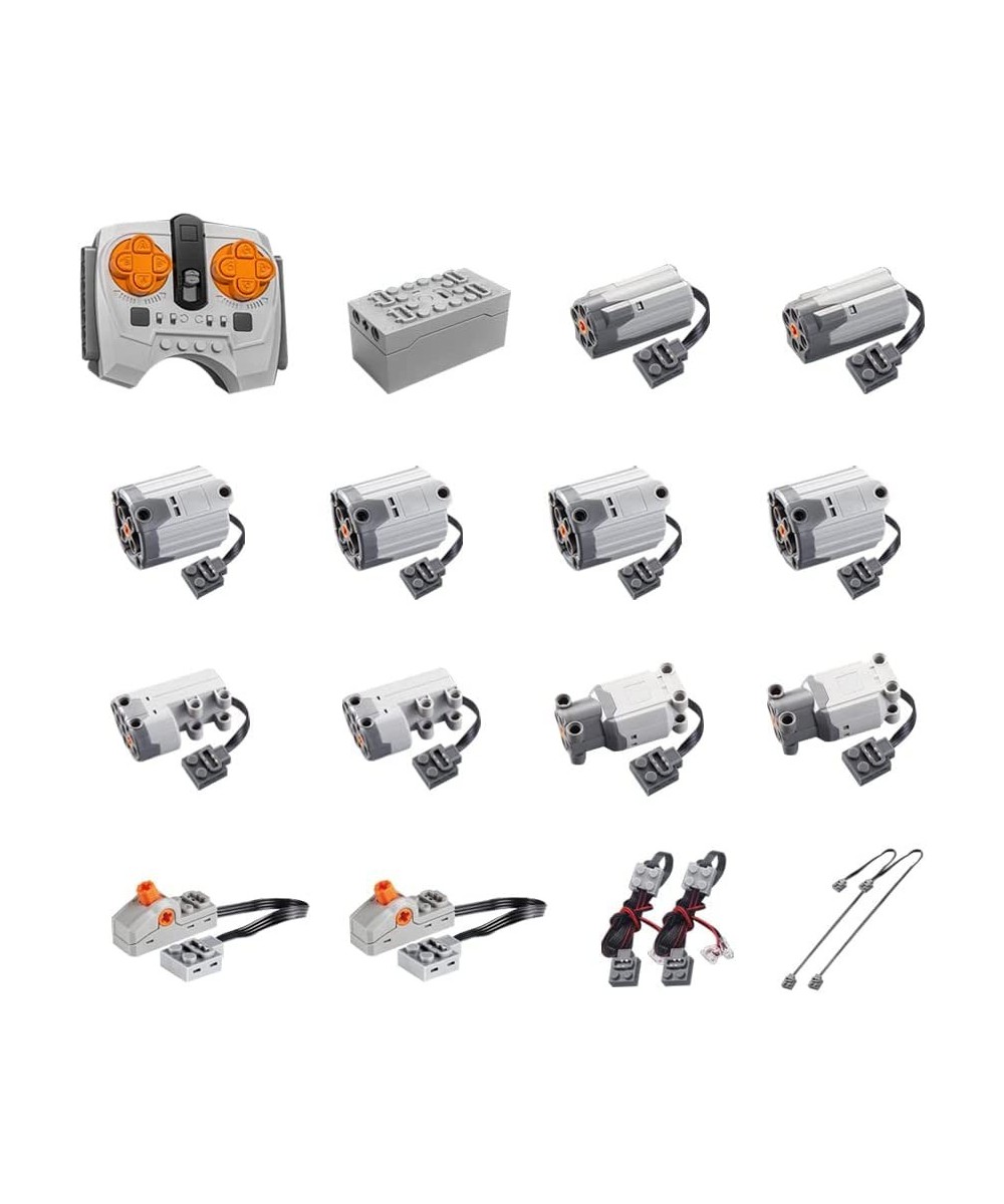 18 Technology Power Functions Sets Including 10 Motors (XL / Servo / M / L) Power Kits APP with Adjustable Speed and 2.4G Rem...