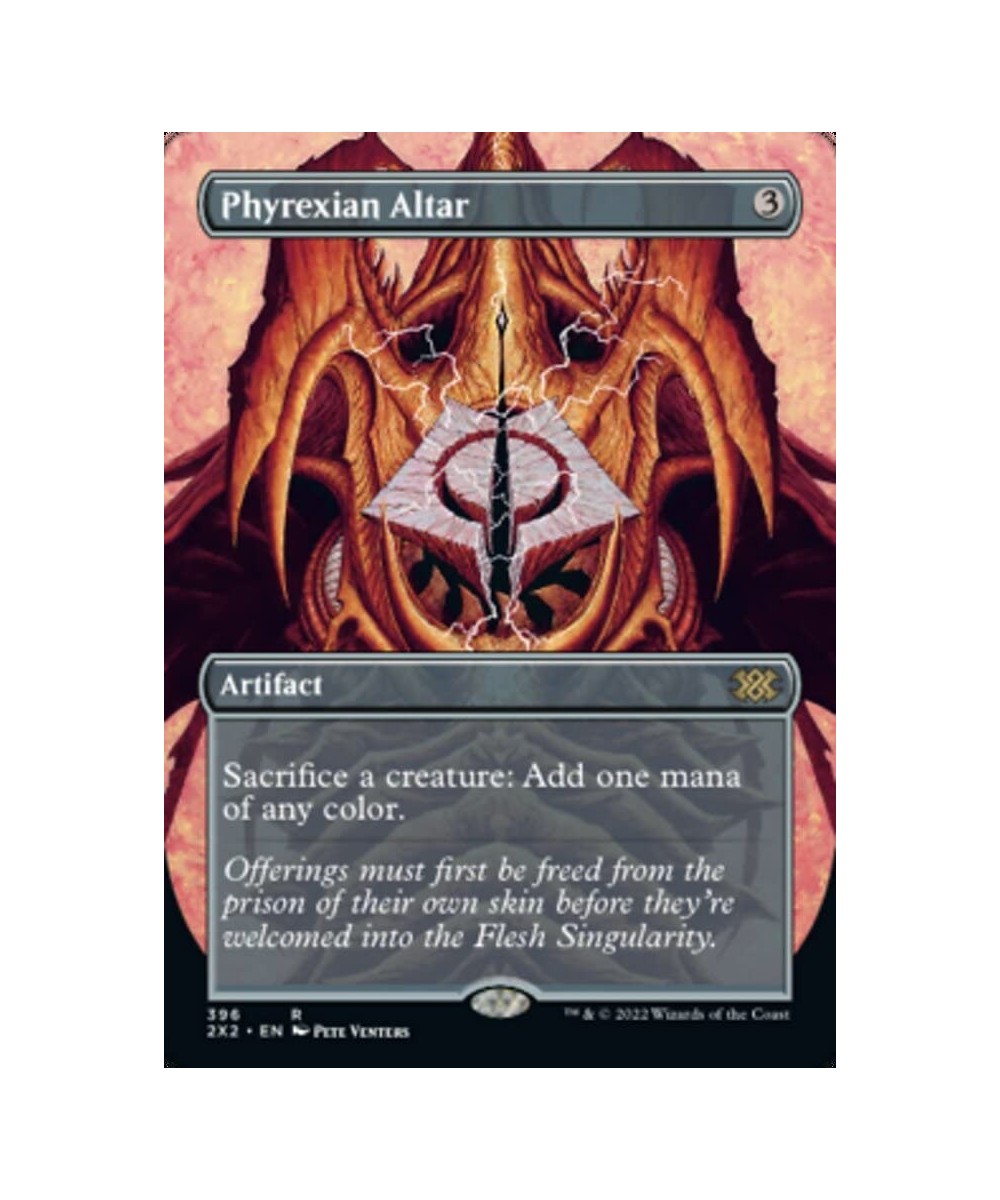 Magic: the Gathering - Phyrexian Altar (396) - Borderless - Double Masters 2022 $59.89 Trading Cards & Accessories