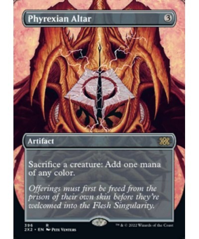 Magic: the Gathering - Phyrexian Altar (396) - Borderless - Double Masters 2022 $59.89 Trading Cards & Accessories