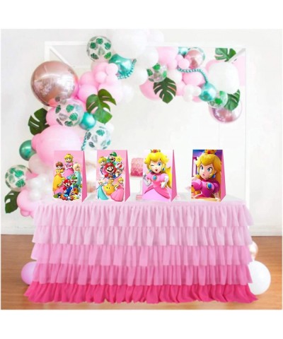 12pcs Princess Peach Party Favor Gift Bags Princess Peach Birthday Party Supplies for Boys and Girls Party Decorations $24.53...