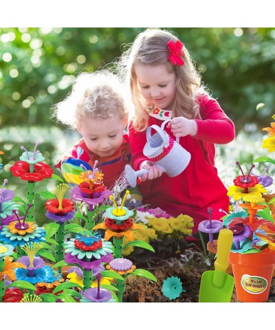 Stem Flower Garden Building Toys for Girls Aged 3 4 5 6 7 Years Old Toddlers - Birthday Gifts for Kids 100 Pcs $38.53 Toy Gar...