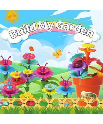 Stem Flower Garden Building Toys for Girls Aged 3 4 5 6 7 Years Old Toddlers - Birthday Gifts for Kids 100 Pcs $38.53 Toy Gar...