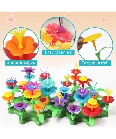 Stem Flower Garden Building Toys for Girls Aged 3 4 5 6 7 Years Old Toddlers - Birthday Gifts for Kids 100 Pcs $38.53 Toy Gar...