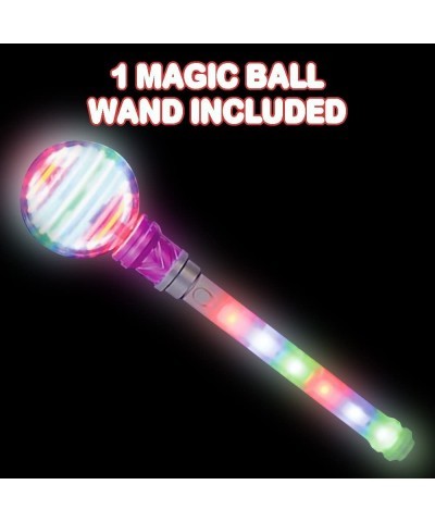 Spinning Magic Ball Wand 14 Inch LED Spin Toy for Kids with Batteries Included Great Gift Idea for Boys and Girls Fun Birthda...