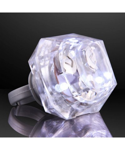 Plastic Princess-Cut Huge Diamond Light Up Rings (Set of 24) $67.12 Kids' Dress-Up Accessories