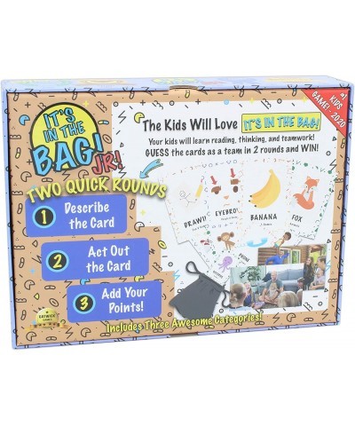 It's in The Bag! Jr. - A Charades Game for Kids and Family! - Interactive Picture Charades Board Games for Family Night Board...