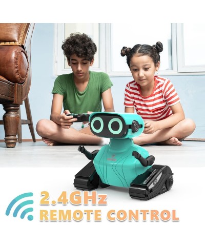 Remote Control Robot Toys 2.4GHz RC Robots for Kids with Flexible Head & Arms Dance Moves Music and LED Eyes Birthday Gifts f...