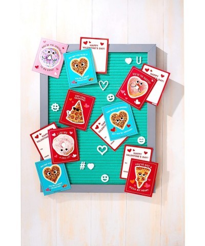 Valentine's Day Cards for Kids Classroom with Stickers Fun Food (56-Count) $17.60 Kids' Stickers