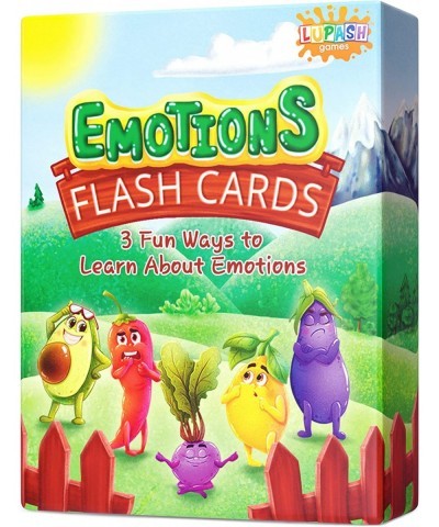 Emotion Cards for Kids - Feelings Flashcards Help Develop Social Skills - Therapy Feelings Cards Game Develop Emotional Intel...