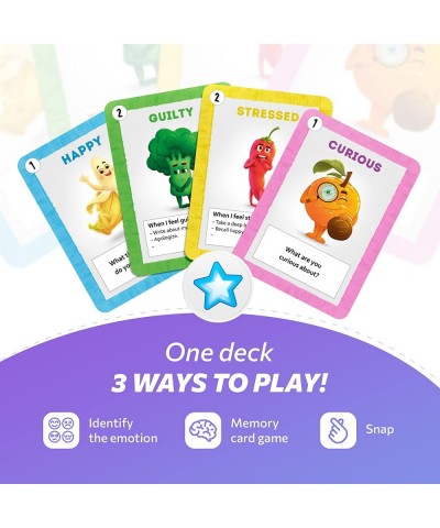 Emotion Cards for Kids - Feelings Flashcards Help Develop Social Skills - Therapy Feelings Cards Game Develop Emotional Intel...