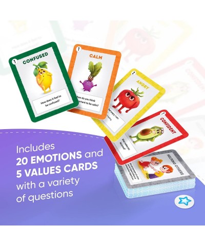 Emotion Cards for Kids - Feelings Flashcards Help Develop Social Skills - Therapy Feelings Cards Game Develop Emotional Intel...