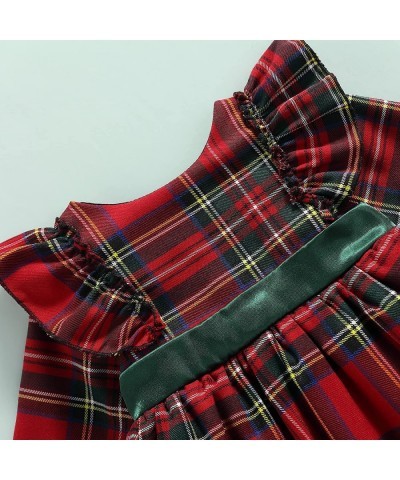 Baby Toddler Girls Clothes 2T 3T 4T 5T Buffalo Plaid Dress Infant 6 12 Months Christmas Outfits Princess Costumes $37.62 Kids...