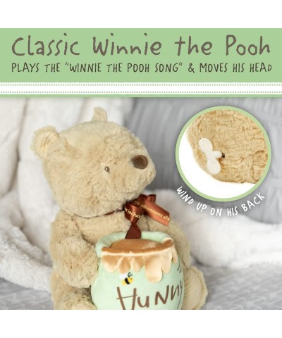 Disney Baby Classic Pooh Waggy - Musical Plush Stuffed Animal 13 Inches Brown $52.77 Stuffed Animals & Teddy Bears