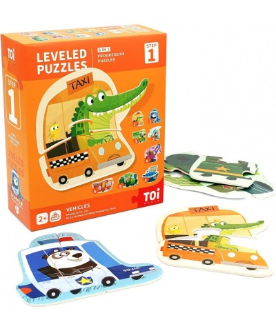 Leveled Puzzles for Kids Aged 2 and Up Toddler Puzzle Preschool Learning Jigsaw Puzzles Large Pieces Educational Game for Boy...