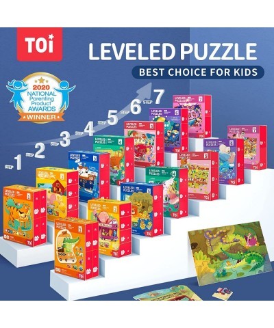 Leveled Puzzles for Kids Aged 2 and Up Toddler Puzzle Preschool Learning Jigsaw Puzzles Large Pieces Educational Game for Boy...