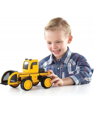 PowerClix Construction Vehicle Set: 55 Piece Magnetic Build-Your-Own Dump Truck Bulldozer and More - STEM Educational Buildin...