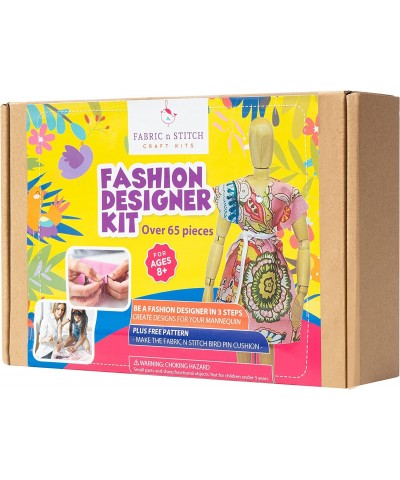 Fashion Designer Kits for Girls & Boys. Beginners Learn to Use Basic Patterns Sew Re-Design & Draft A Basic Pattern for The 8...