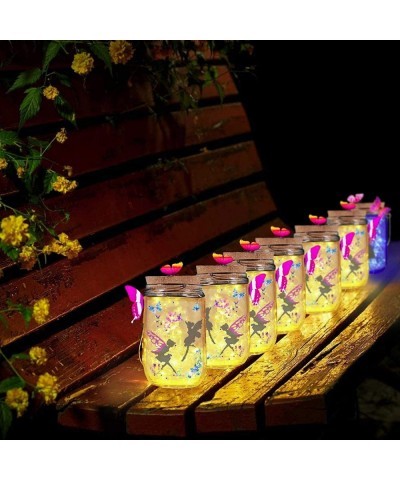 Fairy Lantern Craft Kit for Girls-Fairy Garden Kit 2 PCS Crafts for Girls Ages 10-12 Make Your Own Fairy Lantern Night Light ...