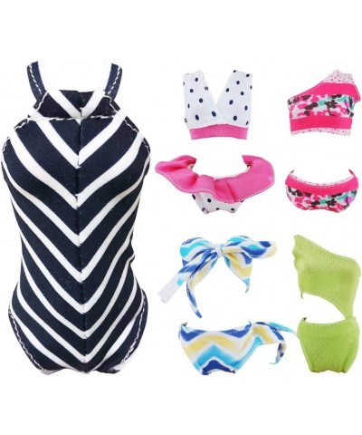 11 Items- 3Pcs Doll Beach Bikini Swimsuit + 3Pcs Swim Ring + 5Pairs Shoes for 11.5 inch Girl Doll（Random Style） $18.46 Doll A...