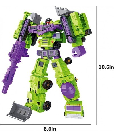 Transformer Toy GT Engineering Devastator Combiner 6IN1 Car Truck Bucket Loader Model Action Figure KO Versio (Green) $72.19 ...