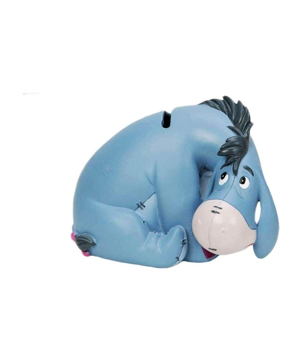 Disney Eeyore Magical Beginnings Resin Piggy Money Bank with Plug - Officially Licensed $65.17 Kids' Money Banks