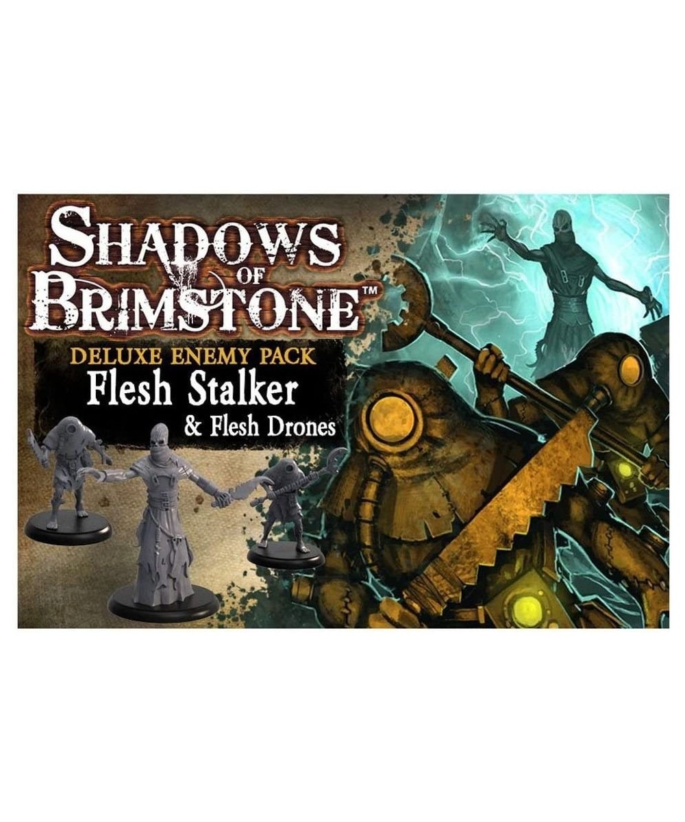 Productions FFP07DE04 Stalker and Flesh Drones Deluxe Enemy Pack: Shadows of Brimstone Multicoloured $48.81 Board Games