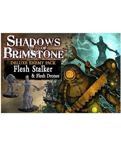 Productions FFP07DE04 Stalker and Flesh Drones Deluxe Enemy Pack: Shadows of Brimstone Multicoloured $48.81 Board Games