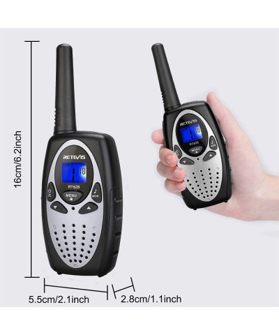 RT628 Walkie Talkies for Kids 4 Pack Toys Gifts for 5-13 Year Old Boys Girls 2 Way Radio with 22 Channels LCD Backlit Long Ra...