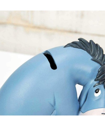 Disney Eeyore Magical Beginnings Resin Piggy Money Bank with Plug - Officially Licensed $65.17 Kids' Money Banks