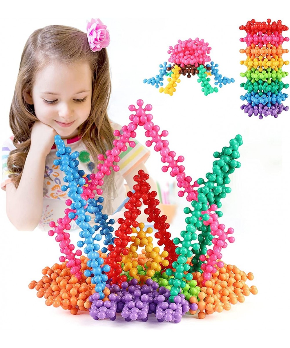 400 Pieces Building Blocks Kids STEM Toys Educational Building Toys Discs Sets Interlocking Solid Plastic for Preschool Kids ...