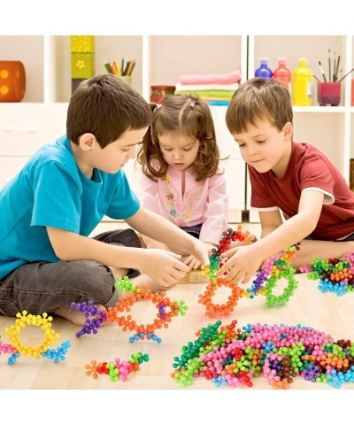 400 Pieces Building Blocks Kids STEM Toys Educational Building Toys Discs Sets Interlocking Solid Plastic for Preschool Kids ...