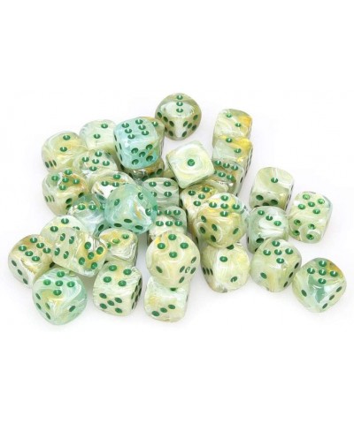 DND Dice Set-D&D Dice-12mm Marble Green and Dark Green Plastic Polyhedral Dice Set-Dungeons and Dragons Dice Includes 36 Dice...