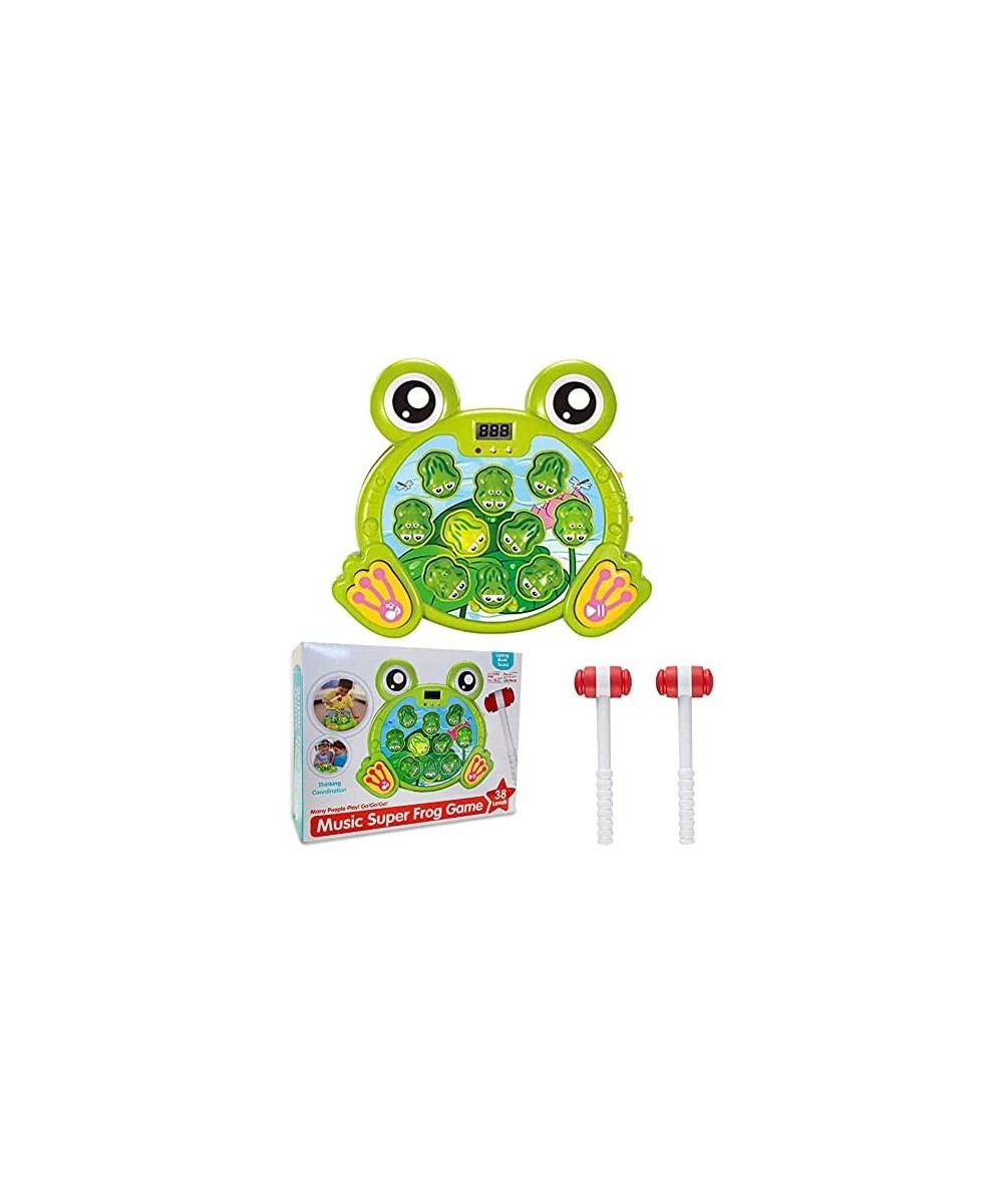 Whack a Frog Game Pounding Toy for Kids with 2 Small Toy Hammers - Educational Toy for Toddler Game - Preschool Learning Toy ...