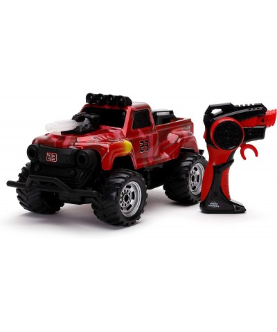 Battle Machines 1:16 Laser Combat RC Remote Control Car 2-Pack 2.4 GHZ Red/Blue Truck Toys for Kids and Adults (251109005) $8...